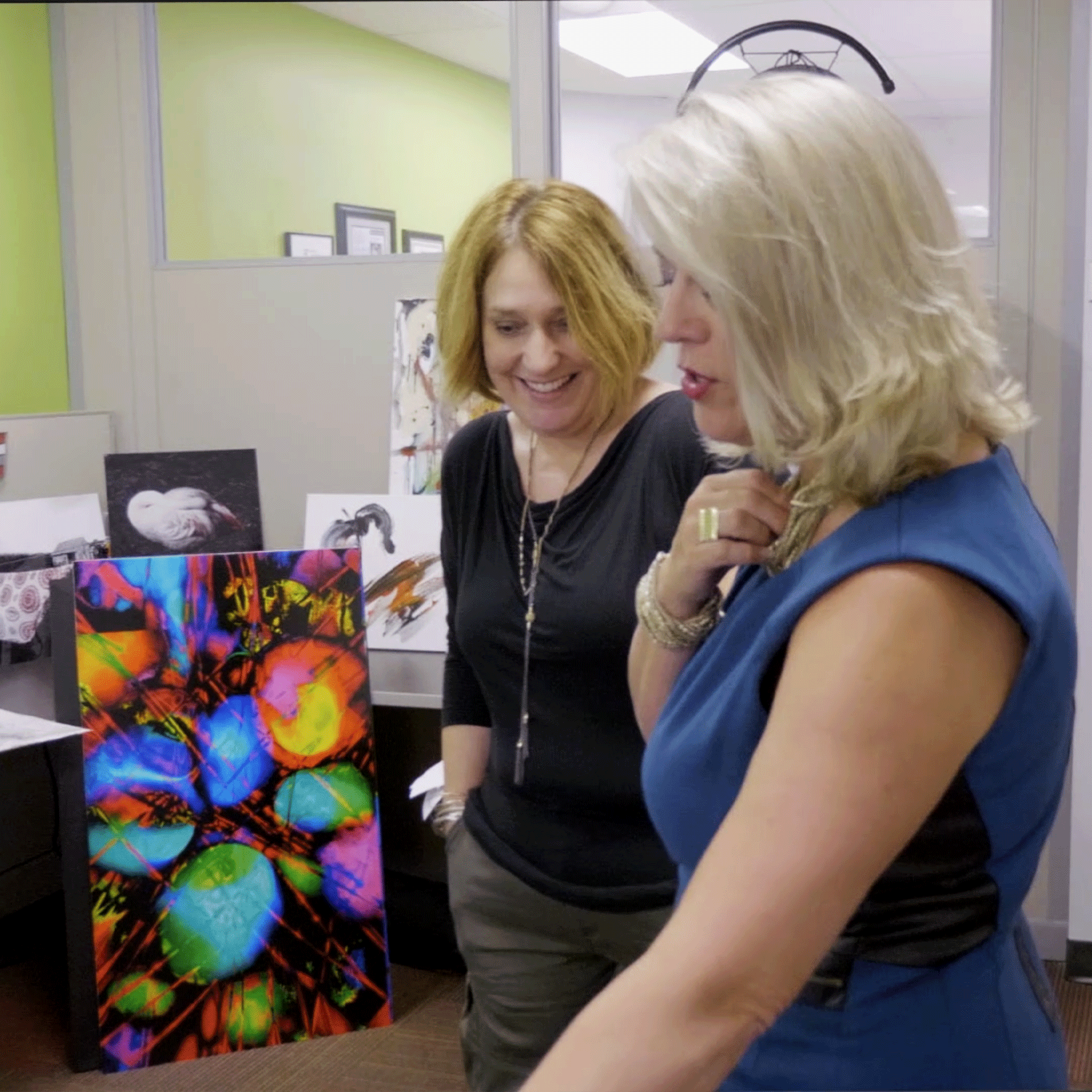 Founder and CEO Jill Lehman isn't just another consultant. She is actively helping business in solving HR issues by bring art into the workplace. 